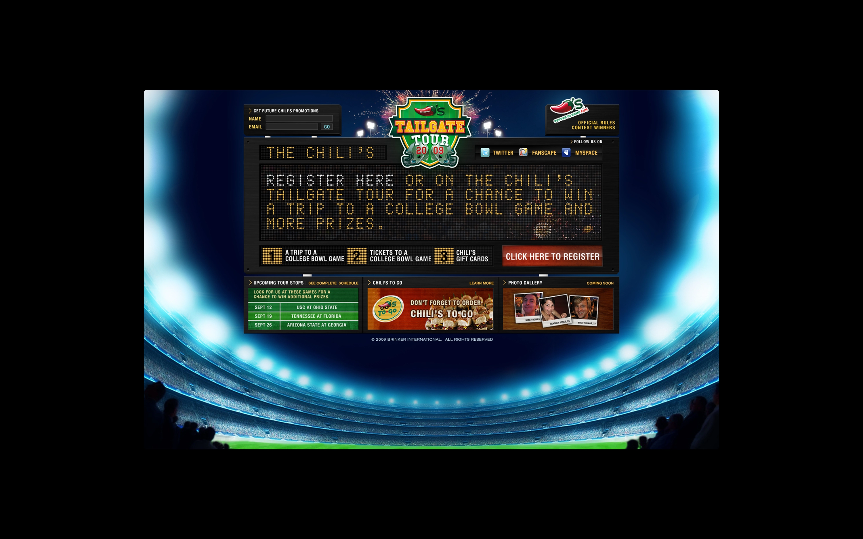 Chili's Tailgate